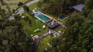 Mejores termas en Cochamó, vistas panorámicas