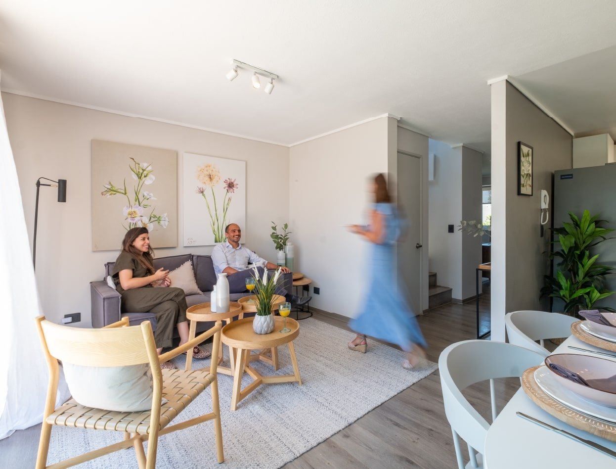 Living de una casa de Condominio Alto Hurtado