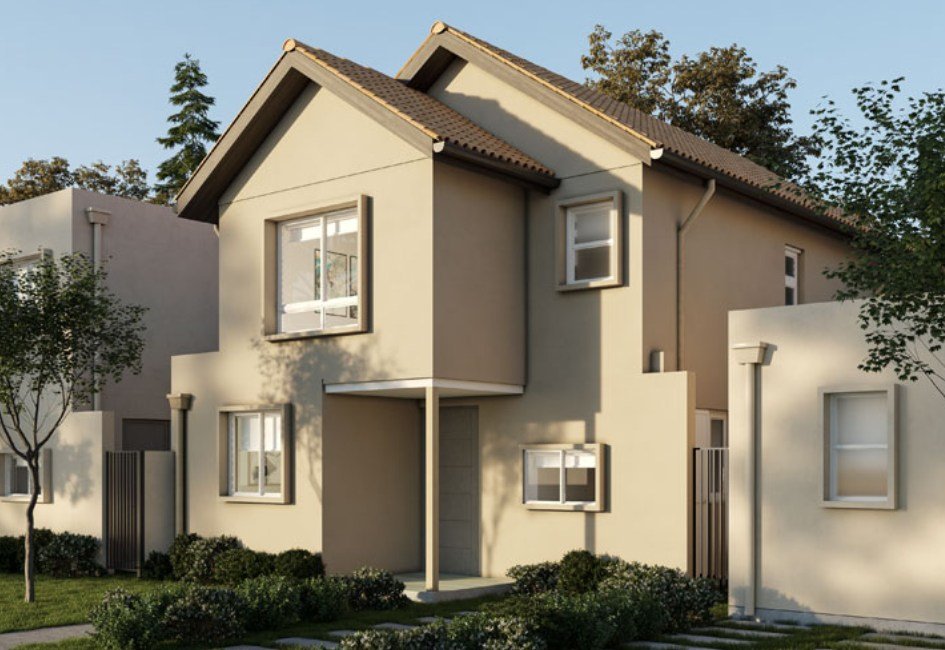 Render de la Casa Tipo C