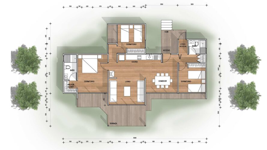 Casas Modulares Domo Habitare- Algarrobo I + IV (2)