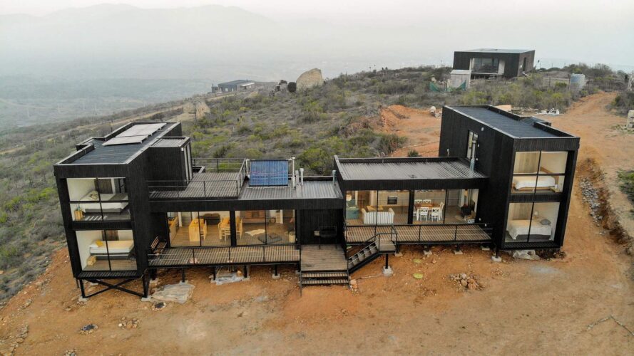 Casas Modulares Domo Habitare - Rocas del mar (2)